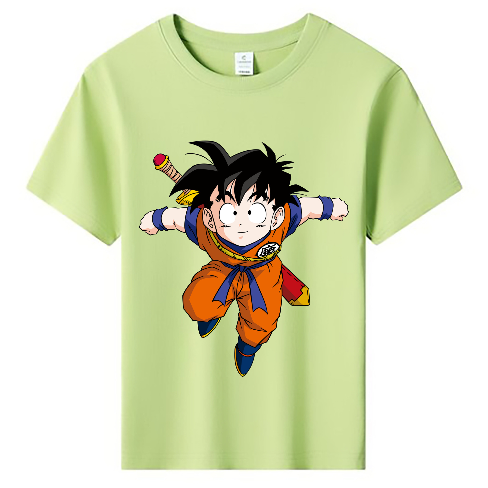 （画像用） ドラゴンボール 孫悟空（そん ごくう）Son Goku カカロット DRAGON BALL Kakarotto 綿100％キッズTシャツ（フロントプリント）